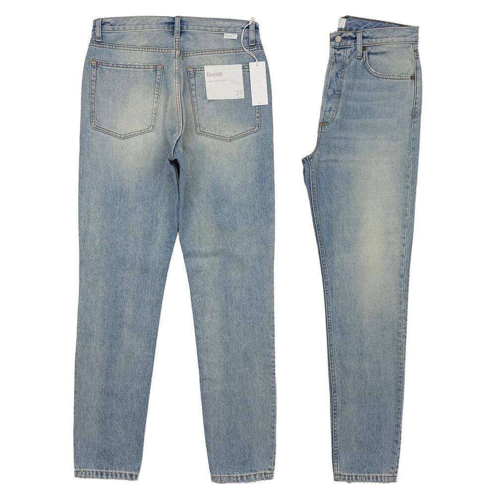 NWT Boyish Billy High Rise Skinny Jean 27 Barefoot in the Park Light Wash - Picture 5 of 13
